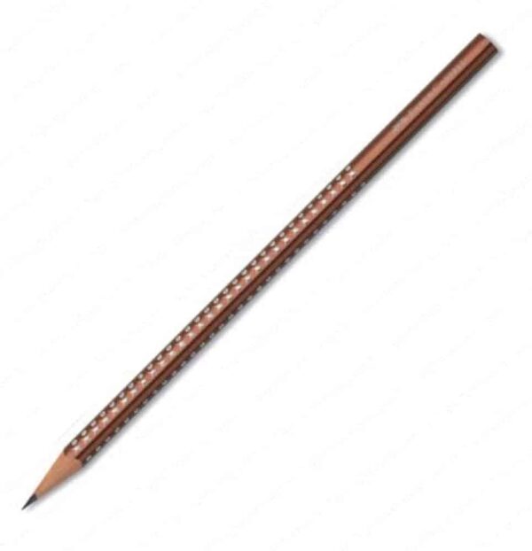 Faber Castell Grip Sparkle Metallic Bronze Pencil