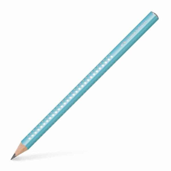 Faber Castell Jumbo Sparkle Pearl Turquoise Pencil