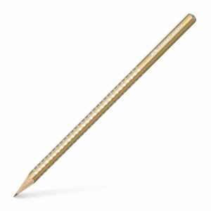 Faber Caste;; Grip Sparkle Pearl Gold Pencil