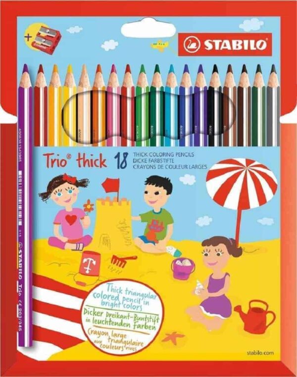 Stabilo Trio Coloring Pencils 18