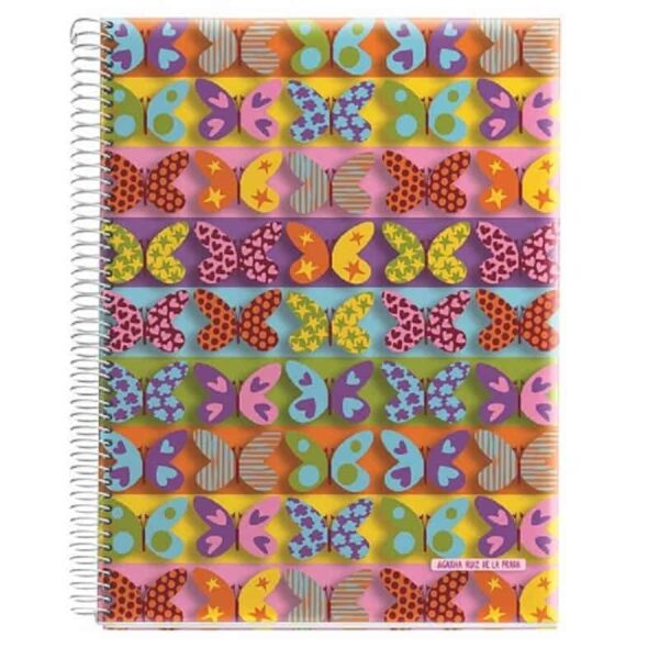 Miquelrius Notebook Butteflies 120 Sheets A5 Spiral