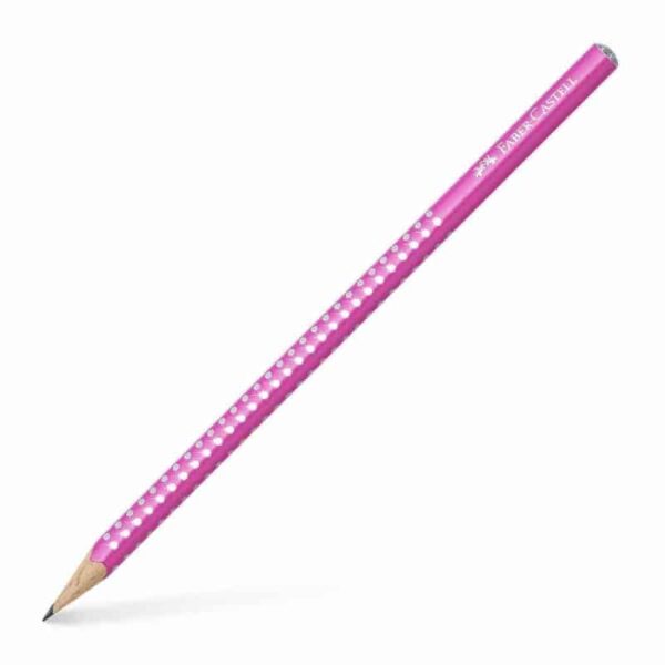 Faber Castell Grip Sparkle Pearl Pink Pencil