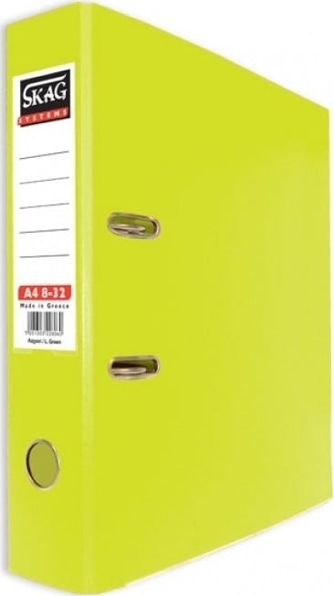 Skag Box File A4 8/32 Light Green