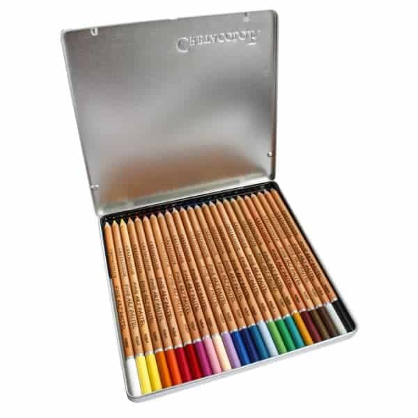 Brevillier's Cretacolor 24 Pastel Pencils Fine Art Pastel Pencils