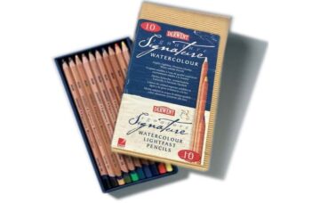 Derwent Signature Watercolour Pencils 10 pcs