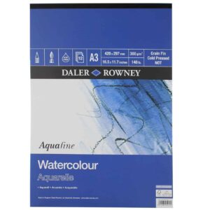 Daler Rowney Aquafine Watercolour Aquarelle A3