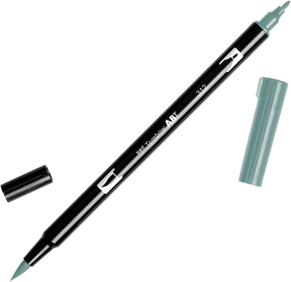 Tombow Dual Brush Pen ABT 228 Grey Green
