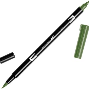 Tombow Dual Brush Pen ABT 177 Dark Jade