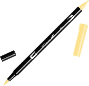 Tombow Dual Brush Pen ABT 991 Light Ochre