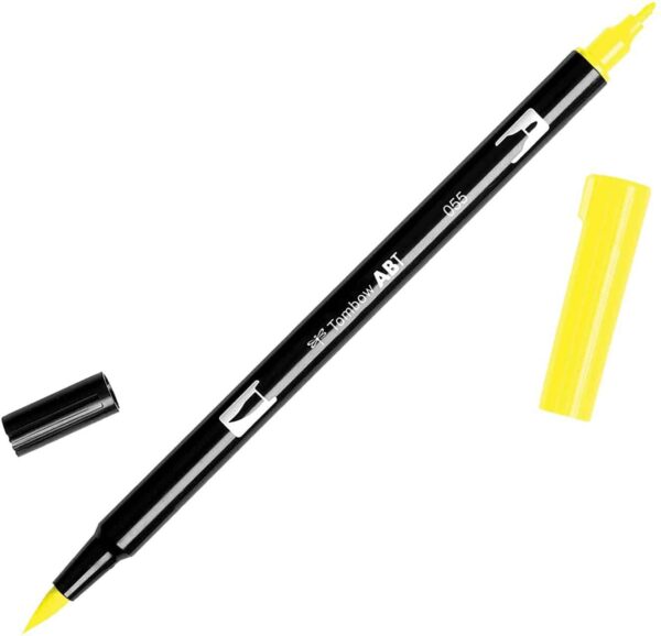 Tombow Dual Brush Pen ABT 055 Process Yellow