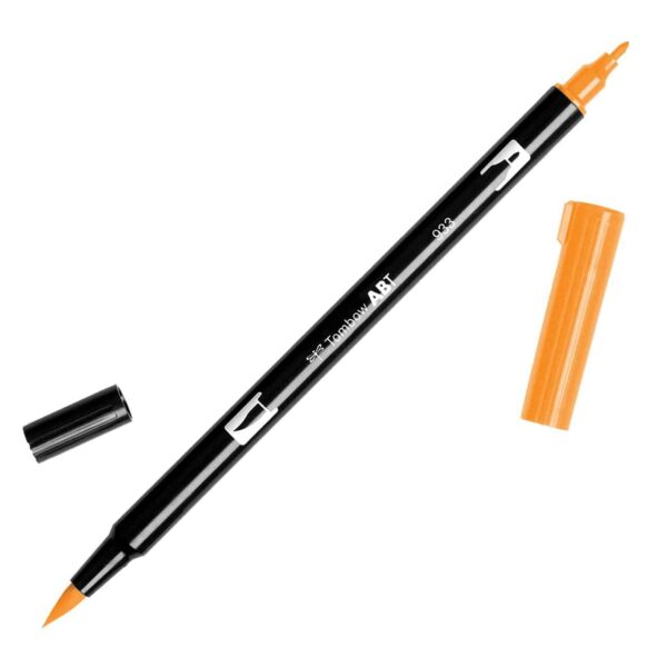 Tombow Dual Brush Pen ABT 933 Orange
