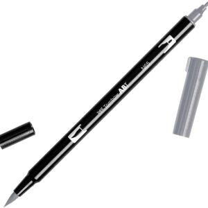Tombow Dual Brush Pen ABT N65 Cool Grey 5