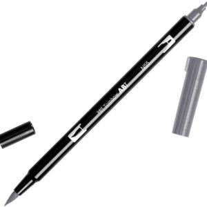 Tombow Dual Brush Pen ABT N55 Cool Grey 7