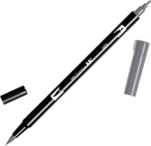 Tombow Dual Brush Pen ABT N55 Cool Grey 7