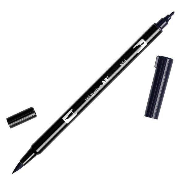 Tombow Dual Brush Pen ABT N15 Black