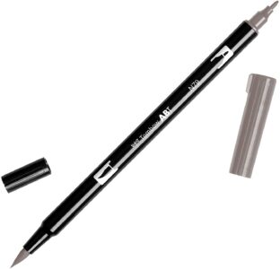 Tombow Dual Brush Pen ABT N79 Warm Grey 2