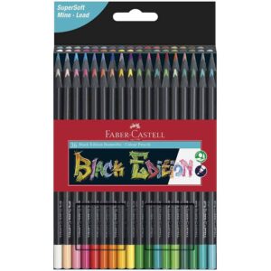 Faber Castell - 36 Black Edition Buntstifte Colour Pencils