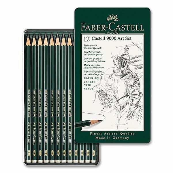 Faber Castell 12 Castell 9000 Art Set
