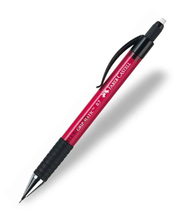 Faber Castell Grip-Matic Mechanical Pencil - Red 0.5