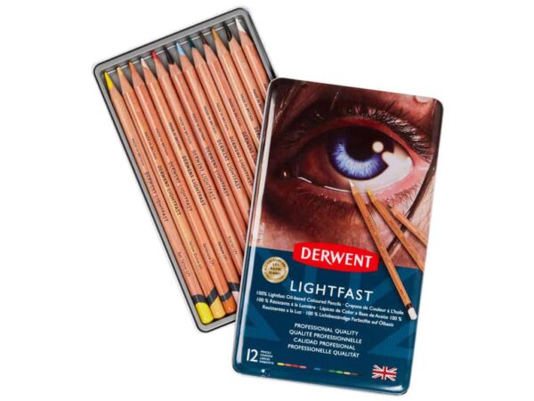 Derwent Lightfast Oil-Based Coloured Pencils