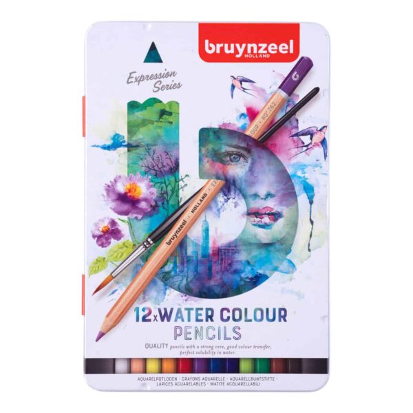Bruynzeel Water Colour Pencils set 12