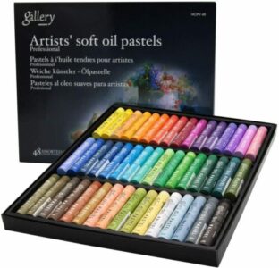 Gallery Artists Soft Oil Pastels 48pcs