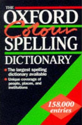 The Oxford Colour Spelling Dictionary
