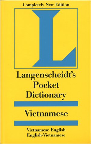 Langenscheidt's Pocket Dictionary Vietnamese/ English, English, Vietnamese