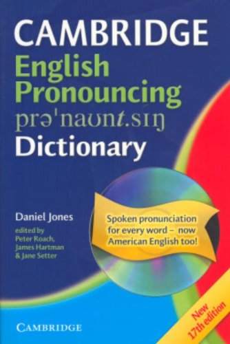 Cambridge English Pronouncing Dictionary Paperback with CD-ROM for Windows