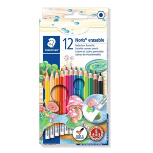 Staedtler Noris Club Erasable Coloured Pencil 12