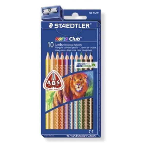 Staedtler Coloured Pencils Triplus Of 10