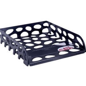 Sax Voronoi Letter Tray A4 Black