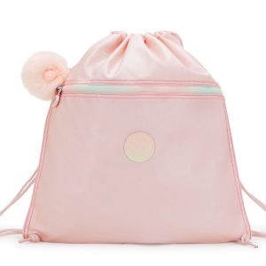 Kipling School Bag Supertaboo Blush Metallic