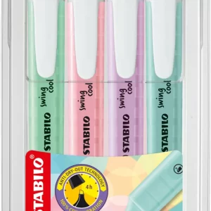 Stabilo Swing Cool Pastel Wallet of 4pcs