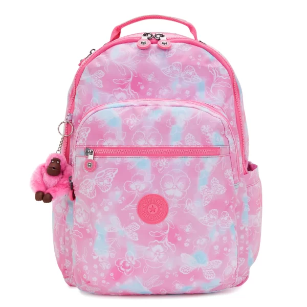 Kipling School Bag Seoul Garden Clouds