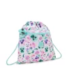 Kipling School Bag SuperTaboo Aqua Blossom - Image 4