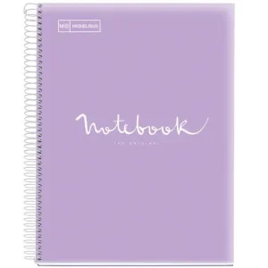 Miquelrius Notebook A4 120sheets Hor 90gr PP Emotions Lavende