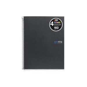 Miquelrius Notebook 4 A5 160sheets Hor 70gr Spiral Graphiti