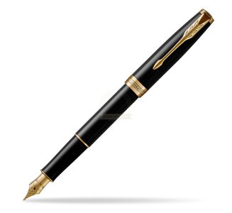 Parker Sonnet Core LQ Black GT FP F