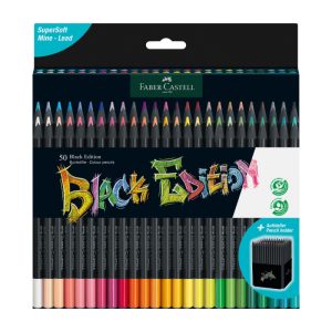 Faber Castell Black Edition Pencils box of 50