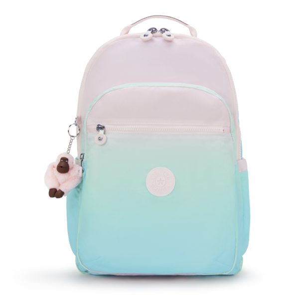 Kipling School Bag Seoul Lap Gradient Sea