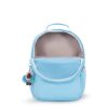 Kipling School Bag Seoul Lap Sea Blue Metallic - Image 6
