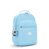 Kipling School Bag Seoul Lap Sea Blue Metallic - Image 2