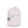 Kipling School Bag Seoul Lap Sea Pink Metallic - Image 4