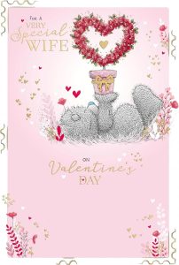 MTY JJ Valentine Wishes Card Wife