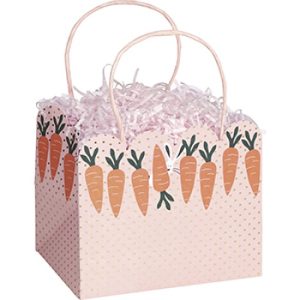 Gift bag 18x14x13cm Lotti rose