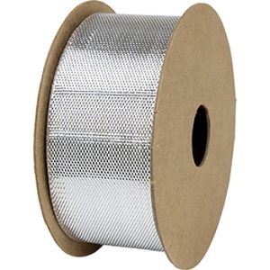 Saten Spool 25mmx4m Silver