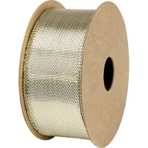 Saten Spool 25mmx4m Gold