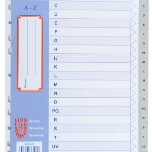 Divider A-Z
