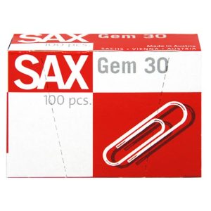 Sax 30 Paper Clips